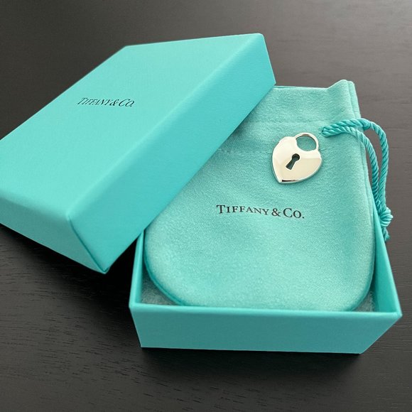 Tiffany & Co. Jewelry - New Tiffany and Co. Sterling Silver Heart Lock Charm